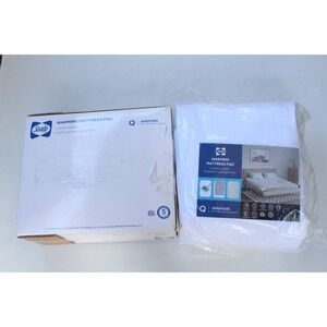 Sealy Warming Mattress Pad‎ Queen Cotton Sateen Moisture Management